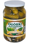 Ogórki konserwowe 900g - polskie tradycyjne