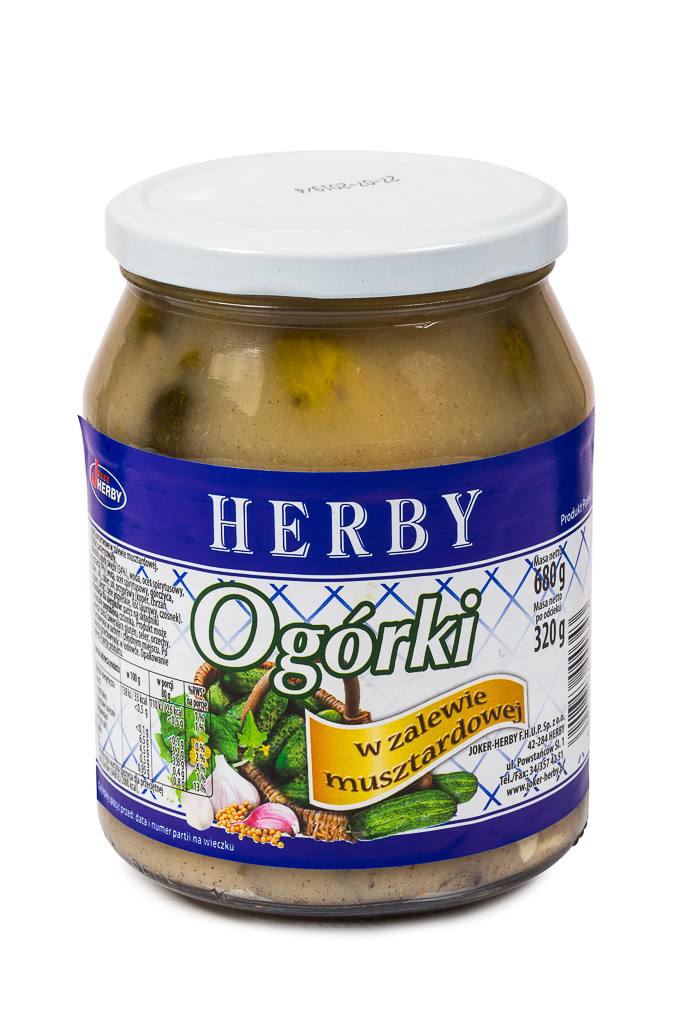 Gurken in Senfmarinade 680 g
