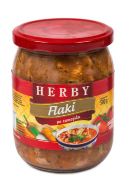 Flaki wołowe po zamojsku