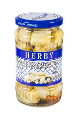 Pickled mushrooms