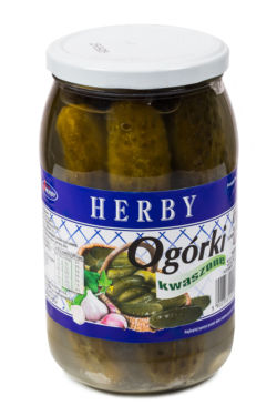Polish dill pickles