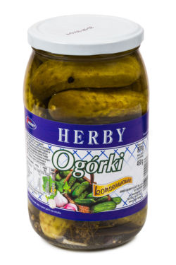 Polish dill pickles